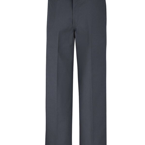 Men's Extended Sizes Flat Front Comfort Waist Pants Thumbnail