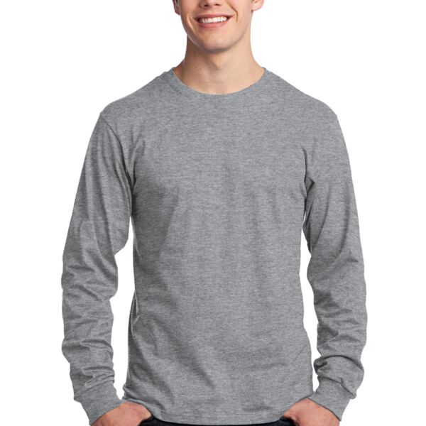 Sew N Stitches = Long Sleeve Core Cotton Tee Thumbnail