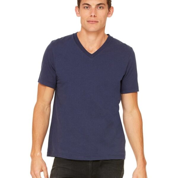 Govero Unisex Short Sleeve V-Neck Jersey Tee Thumbnail