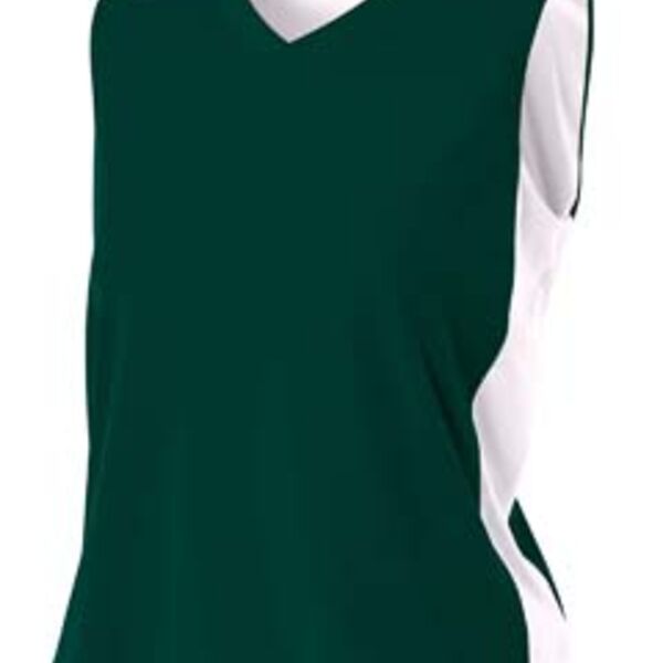 Greek Letters Ladies' Reversible Moisture Management Muscle Shirt Thumbnail