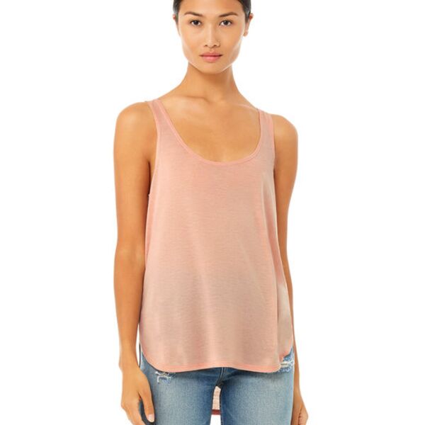 Narwhal Ladies' Flowy Side Slit Tank Thumbnail