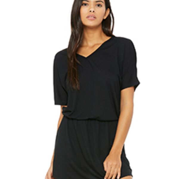 Nawhal Ladies' Flowy V-Neck Dress Thumbnail