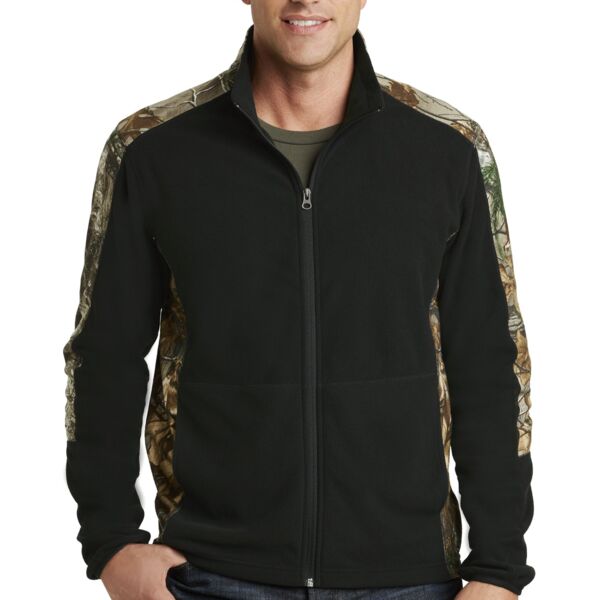 SEW N STITCHES Camouflage Microfleece Full Zip Jacket Thumbnail