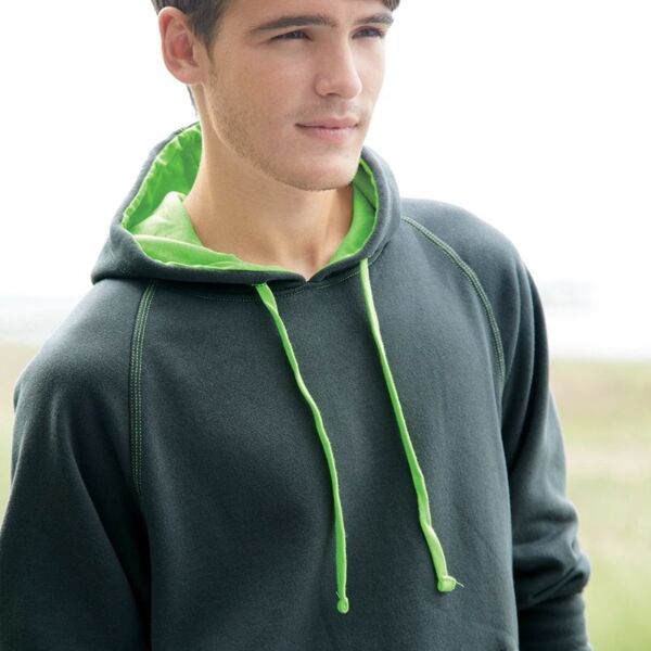 Sew N Stitches J America Shadow Fleece Hooded Sweatshirt Thumbnail