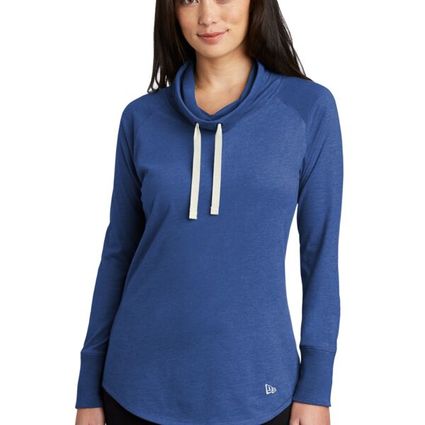 SEW N STITCHES - NEW ERA ® Ladies Sueded Cotton Blend Cowl Tee Thumbnail
