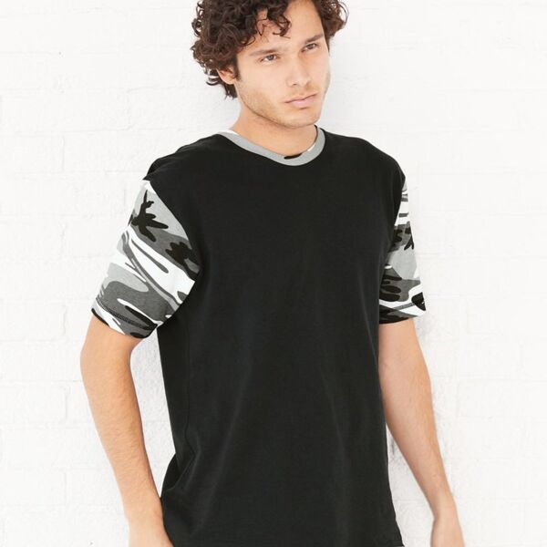 SEW N STITCHES - CODE FIVE Fashion Camo T-Shirt Thumbnail