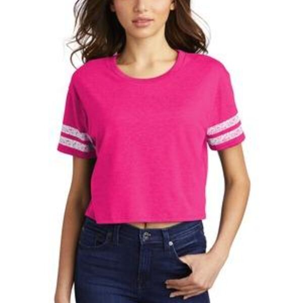 SEW N STITCHES - DISTRICT Women's Scorecard Crop Tee Thumbnail