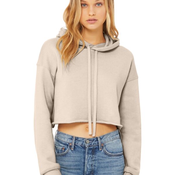 SEW N STITCHES - BELLA CANVAS Women's Sponge Fleece Cropped Fleece Hoodie Thumbnail