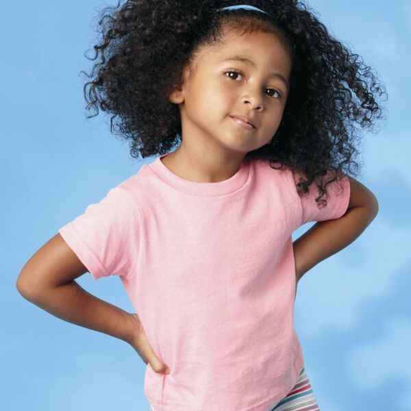 SEW N STITCHES - RABBIT SKINS Toddler Cotton Jersey Tee Thumbnail