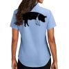 Ladies Short Sleeve Easy Care Shirt Thumbnail