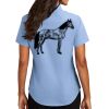 Ladies Short Sleeve Easy Care Shirt Thumbnail