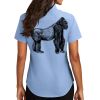 Ladies Short Sleeve Easy Care Shirt Thumbnail