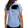 Ladies Short Sleeve Easy Care Shirt Thumbnail