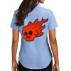 Ladies Short Sleeve Easy Care Shirt Thumbnail