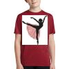 Youth Heather Contender Tee Thumbnail