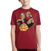 Youth Heather Contender Tee Thumbnail