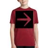 Youth Heather Contender Tee Thumbnail