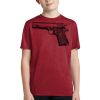 Youth Heather Contender Tee Thumbnail