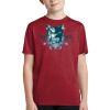 Youth Heather Contender Tee Thumbnail