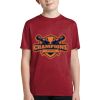 Youth Heather Contender Tee Thumbnail