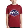 Youth Heather Contender Tee Thumbnail
