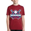 Youth Heather Contender Tee Thumbnail