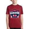Youth Heather Contender Tee Thumbnail