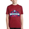 Youth Heather Contender Tee Thumbnail