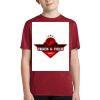 Youth Heather Contender Tee Thumbnail