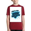Youth Heather Contender Tee Thumbnail
