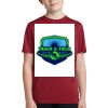 Youth Heather Contender Tee Thumbnail