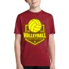 Youth Heather Contender Tee Thumbnail