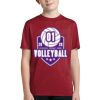 Youth Heather Contender Tee Thumbnail