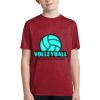 Youth Heather Contender Tee Thumbnail