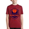 Youth Heather Contender Tee Thumbnail