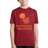 Youth Heather Contender Tee Thumbnail