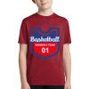 Youth Heather Contender Tee Thumbnail